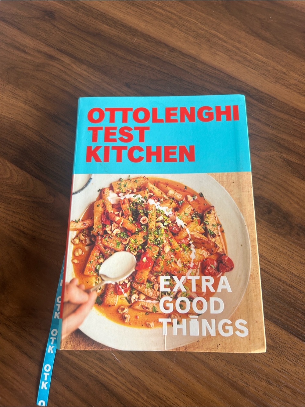 Test Kitchen Extra Good Things Cookbook - Turquoise/Red